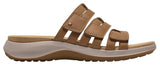 Clarks Collection Womens Maelynn Abby Flat Sandals 26187072 Tan Brown 7W
