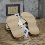 A New Day Womens St Tropez Nat Slide Sandals 89279352 Cream Off White 7