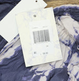 Raviya Tie-Dye Beach Cover Up Dress 76808XTD Navy Tie Dye Blue Multi 2X