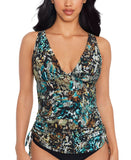 Magicsuit Posh Mosh Dani Soft Cup Tankini Top 6018281 Black Multi 14
