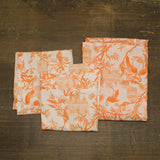 Coniglio Palm Beach Duvet Cover and Sham Set Cranes Persimmon Orange Queen