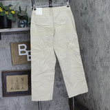 A New Day Womens High-Rise Straight Ankle Chino Pants 89476958 Tan Brown 2