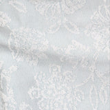 Martha Stewart Floral Room Window Panel Curtains Set of 2 Light Blue 50" x 84"