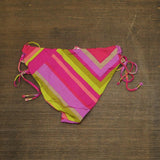 Trina Turk Womens Waltz Side-Tie Bikini Bottom 3404425 Pink Multi 6