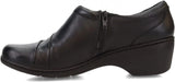 Clarks Women's Channing Ann Slip-On Loafer Shoes 26113341 Black Leather 9W