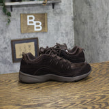 Easy Spirit Romy Womens Walking Easy On Lace Shoes Sneakers Dark Brown 8N