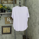 Member's Mark Women's Short Sleeve High Low Rounded Hem T-Shirt F12532C889