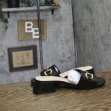 Jones New York Womens Uniqua Block Heel Dress Sandals Black Crinkle 7.5M