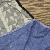 Urban Renewal LOT OF 4 Random Womens Upcycle Baggy Remade Tucked In Camp Shirts