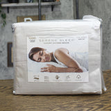 Serene Sleep Sateen 1000-Thread Count 4-Pc. Sheet Set Lilac Gray Cal King