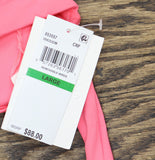 Becca Color Code Francesca Way Underwire Swim Bikini Top Coral Reef Pink L
