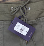 NYDJ Womens Petite Drawstring Cargo Shorts PMST8169-313 Most Green 14P