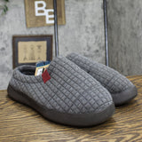 Dluxe By Dearfoams Mens Julien Clog Slippers 86802585 Gray L (11-12)