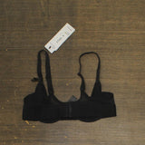 DKNY Womens Sheers Unlined Demi Bra DK4085 Black 34B