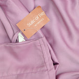 State of Day Womens Silk Touch Self-Tie Robe 100180215MS Mauve Orchid Purple L