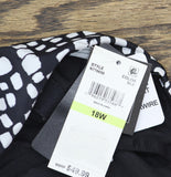 Island Escape Cape Town Printed Tankini Swim Top N770658 Black / White 18W