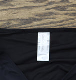 Salt + Cove Womens Solid Shirred-Side High-Waist Bikini Bottom 802156 Black L