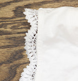 Charter Club Knit Crochet Trim Tank 100125426 Bright White XL