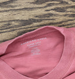 American Eagle Sleeve Super Soft Standard Fit T-Shirt Heavyweight Pale Red S