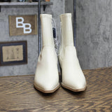 Universal Thread Women's Aubree Ankle Boots 88375051 Off White 6.5M