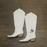Wild Fable Kenzi Western Boots with Memory Foam Insole Ivory Off White 6.5M
