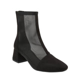 A New Day Womens Celaena Boots Mesh Sheer Mid Calf 94568457 Black 7.5M