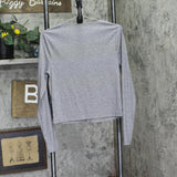 A New Day Womens Long Sleeve Knit Cardigan 94679166 Gray M