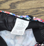 Swim Solutions Womens Blushing Pleated Tankini Swim Top 806836 Pink Multi 10