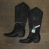 Wild Fable Womens Kenzi Western Boots with Memory Foam Insole Jet Black 10M