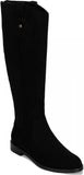 Kenneth Cole Wind Stretch Fashion Riding Boots with Stretch Back Black 7.5M
