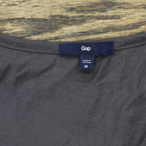 Gap Womens Ruffle Pima Cotton Scoop Neck Tank Top 16699f84bdb75f Gray M