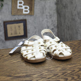 Universal Thread Winnie Studded Fisherman Sandals 92562772 White / Gold 7.5M