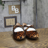 A New Day Womens Tasmin Leopard Flats 94568233 Leopard Brown 10M