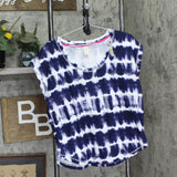 Hue Womens Baby Terry Lounge Bermuda 2-Piece Set HL223500 Medieval Blue M