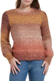 Calvin Klein Womens Space Dye Ombre Pullover Sweater M2JSZ746