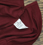 Nautica Big Boys Uniform Stretch Double Pique Polo Shirt Burgundy Red M