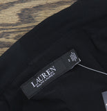 Lauren Ralph Lauren Womens Long Jersey Off-the-Shoulder Gown Dress Black 2