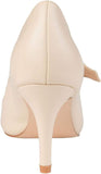 Journee Collection Womens Sidney Pump Heels Shoes Ivory Off White 8.5M