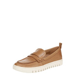 Vionic Womens Uptown Loafer EVA Pull On Camel Leather Brown 12M