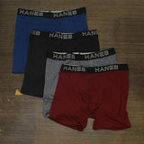 Hanes Ultimate Men's Total Support Pouch Boxer Brief UFSBA4 Assorted L