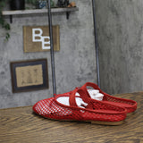 Madden Girl Womens Bonita Ballet Flat Mary Jane BONI01J1 Red Mesh 9M