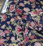 City Studio Juniors Square-Neck Fit Flare Shear Lined Dress Navy Blue Multi S