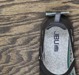 JBU Womens Bellerose Encore Comfort Casual Maryjane Flat Charcoal Gray 8M