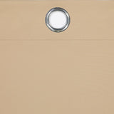 Eclipse Thermal Blackout Grommet Curtains (2 Panels) Beige Brown 42 in x 54 in