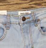 Ring Of Fire Boys Cayenne Denim Slim Jeans Distressed RBB0043 Skylar Blue 12