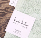 Nicole Miller Tropiluxe Rectangle Bathroom Rug Mat 14817J Multi Green 20x32