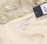 Guess Womens Sleeveless Bodycon Lightweight Solane Gilded Dress Gold Multi 6