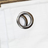 Eclipse Andes Grommet Blackout Single Curtain Panel White 50x84