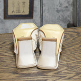 Valerie Stevens Womens Vintage Satin Pearl Rectangle Heels Fawn Light Brown 7M