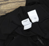 Kasper Womens Keyhole Ring Short Sleeve Knit Top Blouse 10924137 Black L